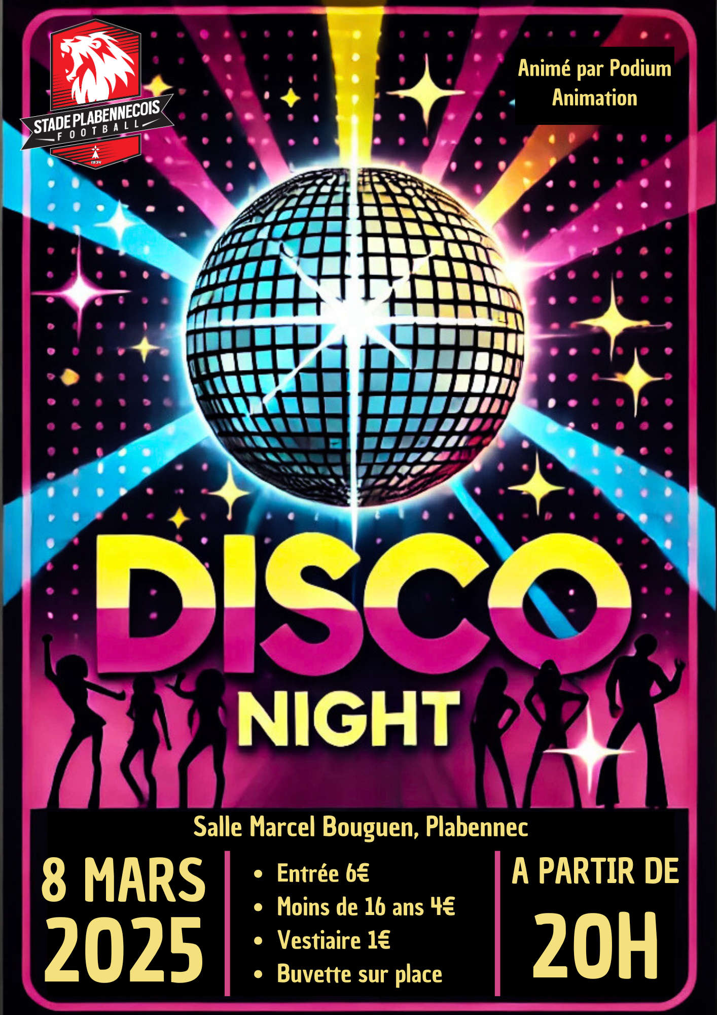 DISCO NIGHT - 8 MARS 2025